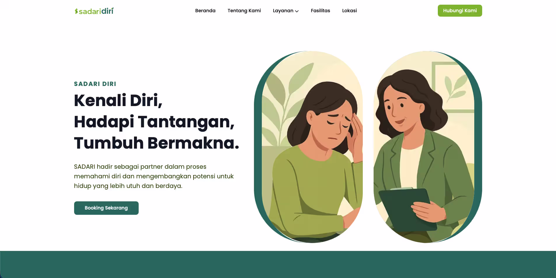 Redesign SADARI Website screenshot 3